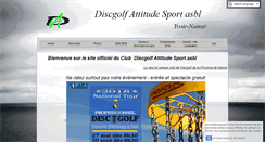 Desktop Screenshot of discgolflavallee.com